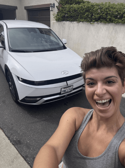 Cristina saving money on car lease with AutoBandit