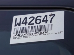 Jeep Wrangler Sport 4 Door 4x4 2026