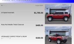 Ford Bronco Heritage Edition 4 Door Advanced 4x4 2026