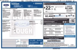 Ford Ranger LARIAT 4WD SuperCrew 5' Box 2025