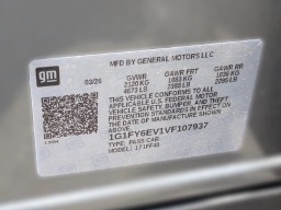 Chevrolet Bolt LT FWD 4dr 2027