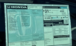 Honda Accord Sedan SE CVT 2026