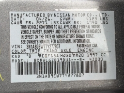 Nissan Sentra SL Sedan 2026