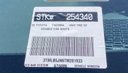 Toyota Tacoma 4WD TRD Off Road Double Cab 6' Bed AT (Natl) 2026