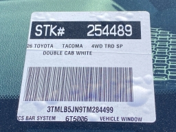 Toyota Tacoma 4WD TRD Sport Double Cab 6' Bed AT (Natl) 2026