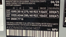 Mercedes-Benz EQS EQS 550 4MATIC SUV 2026