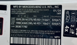 Mercedes-Benz EQS EQS 550 4MATIC SUV 2026