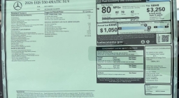 Mercedes-Benz EQS EQS 550 4MATIC SUV 2026