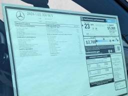 Mercedes-Benz GLE GLE 350 SUV 2026