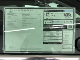 Mercedes-Benz GLE GLE 450 4MATIC SUV 2026