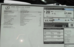 Mercedes-Benz GLE AMG GLE 53 4MATIC+ SUV 2026