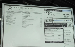 Mercedes-Benz GLE GLE 580 4MATIC SUV 2026