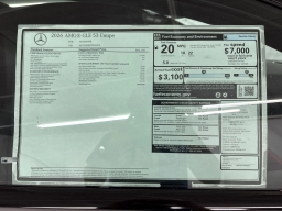 Mercedes-Benz GLE AMG GLE 53 4MATIC+ Coupe 2026