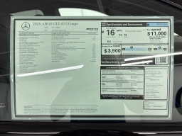 Mercedes-Benz GLE AMG GLE 63 S 4MATIC+ Coupe 2026