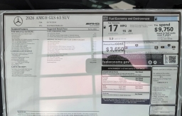 Mercedes-Benz GLS AMG GLS 63 4MATIC+ SUV 2026