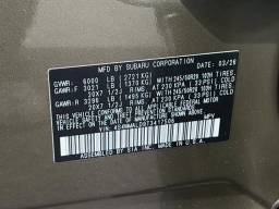 Subaru Ascent Onyx Edition Touring 7-Passenger 2026