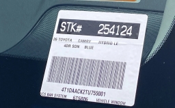 Toyota Camry LE (Natl) 2026
