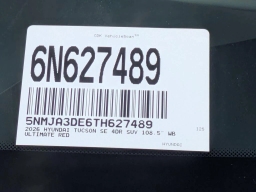Hyundai Tucson SE FWD 2026