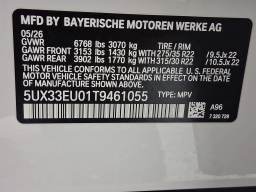 BMW X5 M60i Sports Activity Vehicle 2026