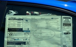 Subaru WRX Premium Manual 2026