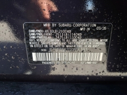 Subaru WRX Limited Manual 2026