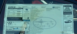 Subaru WRX Limited Manual 2026
