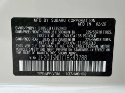 Subaru Crosstrek Limited Hybrid AWD 2026