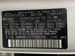 Hyundai Palisade Calligraphy AWD 2026