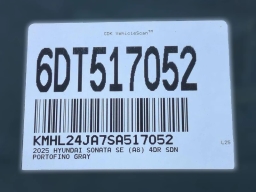 Hyundai Sonata SE FWD 2025