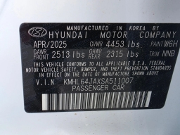 Hyundai Sonata SEL FWD 2025