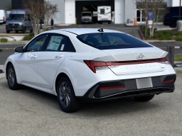 Hyundai Elantra Hybrid Blue Sedan 2026