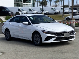 Hyundai Elantra Hybrid Blue Sedan 2026