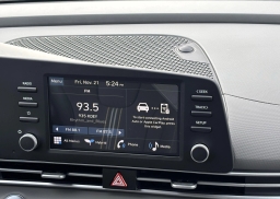Hyundai Elantra Hybrid Blue Sedan 2026