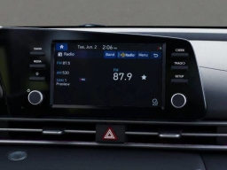 Hyundai Elantra Hybrid Blue Sedan 2026