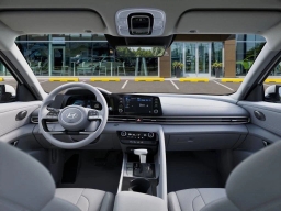 Hyundai Elantra Hybrid Blue Sedan 2026