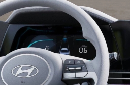 Hyundai Elantra Hybrid Blue Sedan 2026