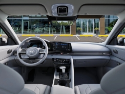 Hyundai Elantra Hybrid Blue Sedan 2026