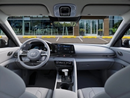 Hyundai Elantra Hybrid Blue Sedan 2026
