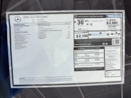 Mercedes-Benz CLA CLA 250 Coupe 2026