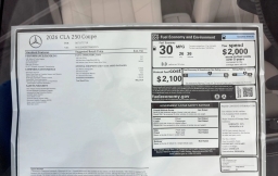 Mercedes-Benz CLA CLA 250 Coupe 2026
