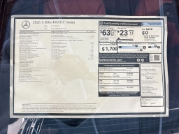Mercedes-Benz S-Class S 580e 4MATIC Sedan 2026