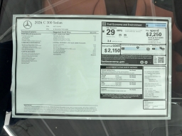 Mercedes-Benz C-Class C 300 Sedan 2026