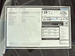 Mercedes-Benz C-Class C 300 Sedan 2026