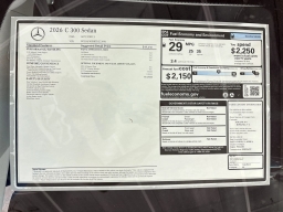 Mercedes-Benz C-Class C 300 Sedan 2026