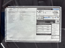 Mercedes-Benz C-Class C 300 4MATIC Sedan 2026