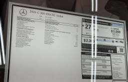 Mercedes-Benz C-Class C 300 4MATIC Sedan 2026