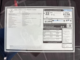 Mercedes-Benz C-Class AMG C 43 4MATIC Sedan 2026