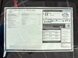 Mercedes-Benz C-Class AMG C 43 4MATIC Sedan 2026