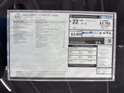 Mercedes-Benz C-Class AMG C 43 4MATIC Sedan 2026