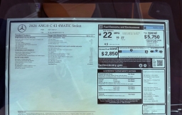 Mercedes-Benz C-Class AMG C 43 4MATIC Sedan 2026